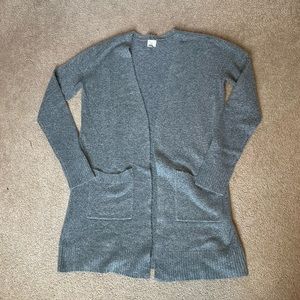 Gray Cardigan
